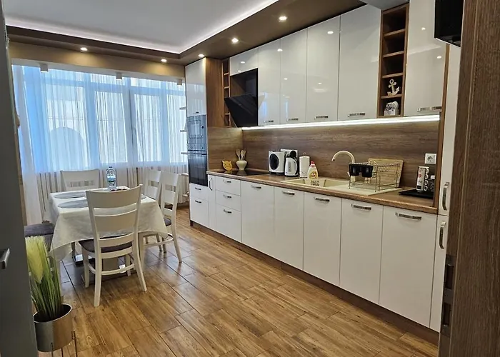 アパート Black Sea View - Luxory By The Sea *